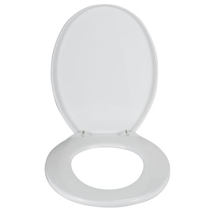 WENKO 105000100-WC WC-istuinkansi AURORA 45x36 cm valkoinen