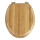WENKO 144726100 - WC-istuinkansi BAMBOO 34x41 cm ruskea/hopea