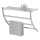 WENKO 15578100 - Pyyheteline PESCARA 56x46 cm kiiltävä kromi
