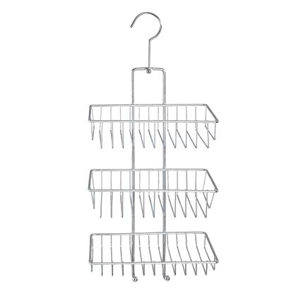 WENKO 15888100 - NIVALA-hylly 22x50 cm kiiltävä kromi