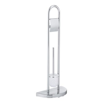 WENKO 16608100 - COSENZA WC-harja 33 x 84 cm, kiiltävä kromi/satiini