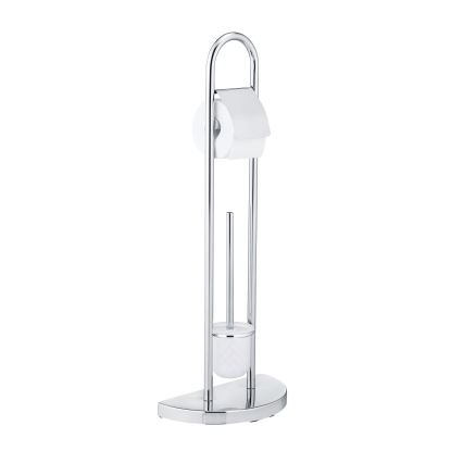 WENKO 16608100 - COSENZA WC-harja 33 x 84 cm, kiiltävä kromi/satiini