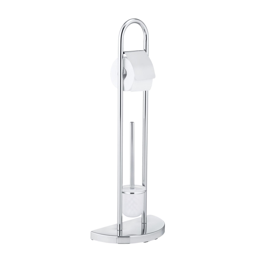 WENKO 16608100 - COSENZA WC-harja 33 x 84 cm, kiiltävä kromi/satiini