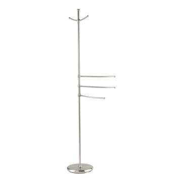 WENKO 16827100 - ADIAMO-teline 28x170 cm hopeanvärinen