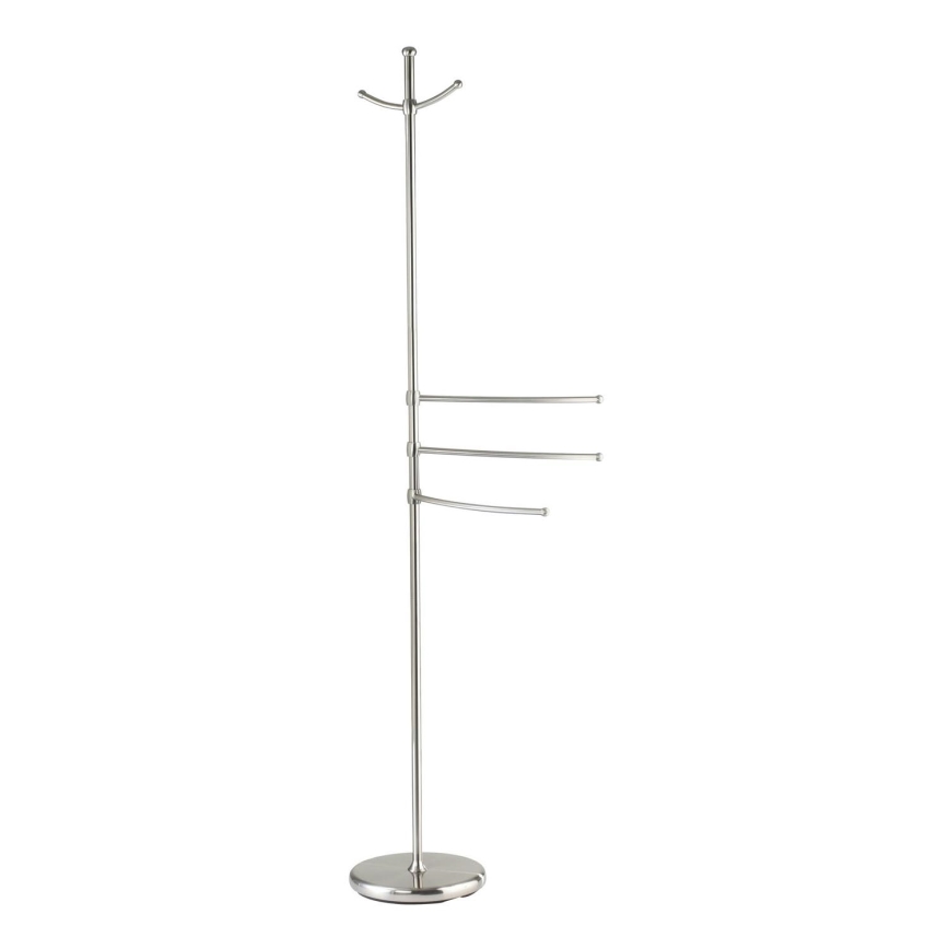 WENKO 16827100 - ADIAMO-teline 28x170 cm hopeanvärinen