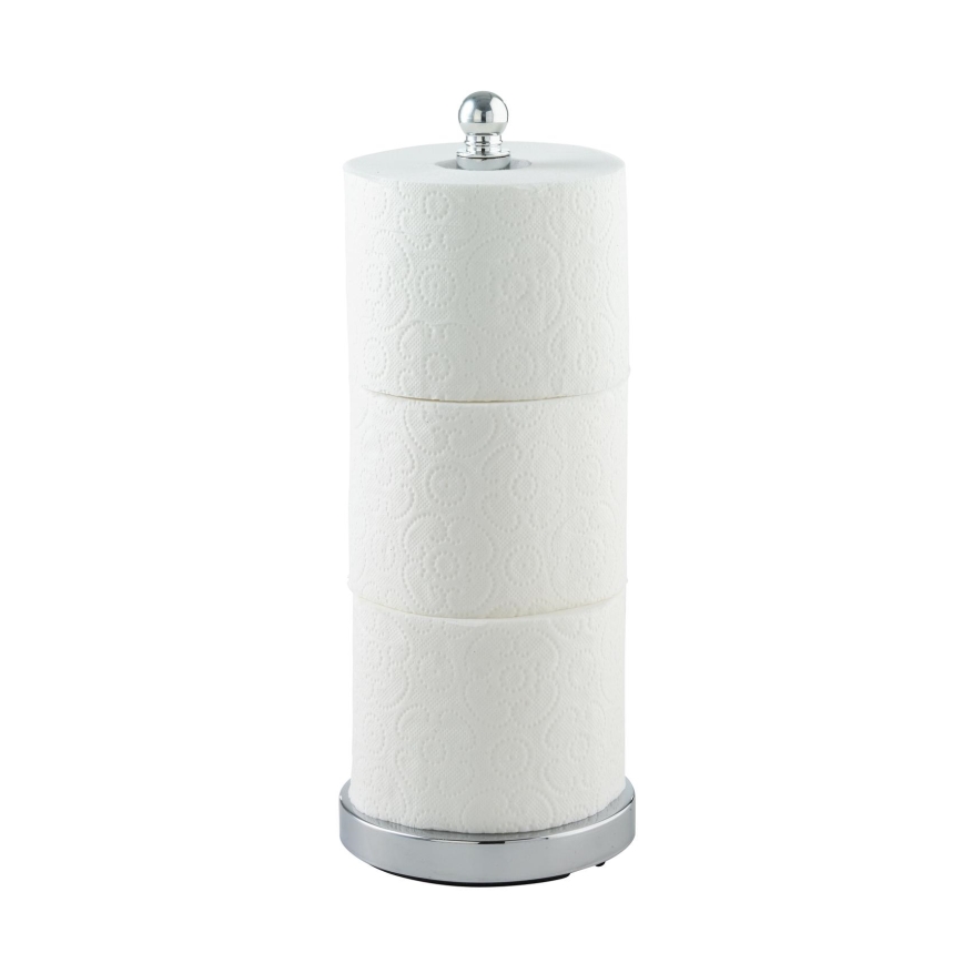 WENKO 16878100 - WC-paperiteline VITERBO 14x35 cm hopeanvärinen