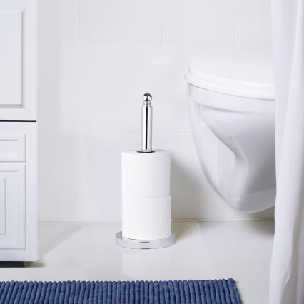 WENKO 16878100 - WC-paperiteline VITERBO 14x35 cm hopeanvärinen