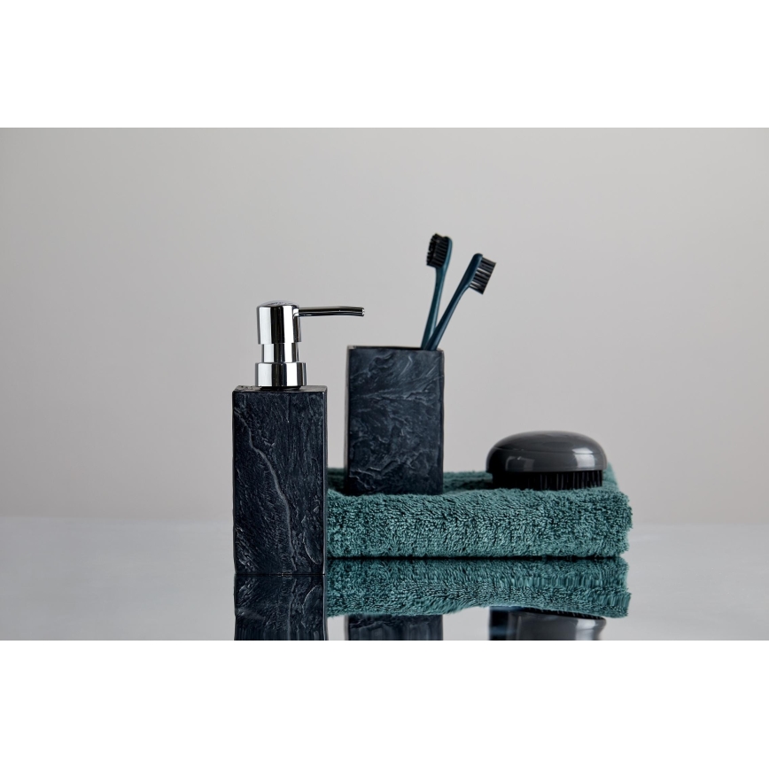 WENKO 17921100 - Nestesaippuapumppu SLATE ROCK 250 ml antrasiitinharmaa