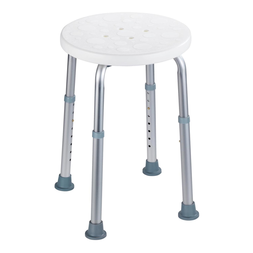 WENKO 1792921100-Jakkara SECURA 45,5x45,5 cm valkoinen/hopea/harmaa