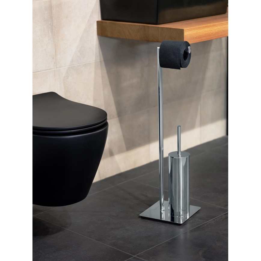 WENKO 18562100 - RECCO WC-harja 20x71,5 cm, kiiltävä kromi