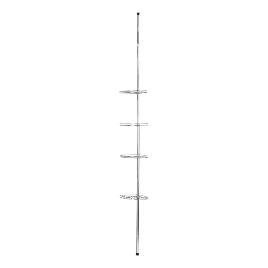 WENKO 18596100-PREA kulmaosa 28x200 cm ruostumaton teräs/kiiltävä kromi