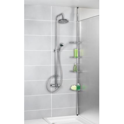 WENKO 18596100-PREA kulmaosa 28x200 cm ruostumaton teräs/kiiltävä kromi