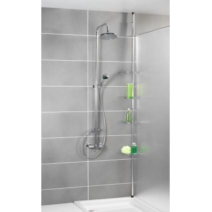 WENKO 18596100-PREA kulmaosa 28x200 cm ruostumaton teräs/kiiltävä kromi