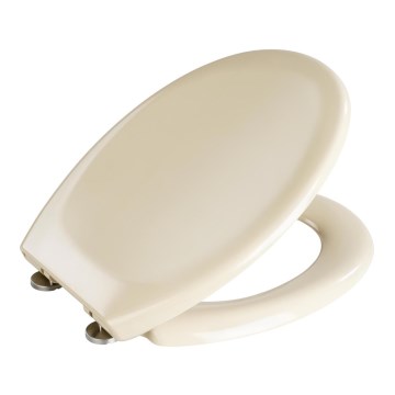 WENKO 18760100-WC-istuin OTTANA 37,5x44,5 cm beige/hopea