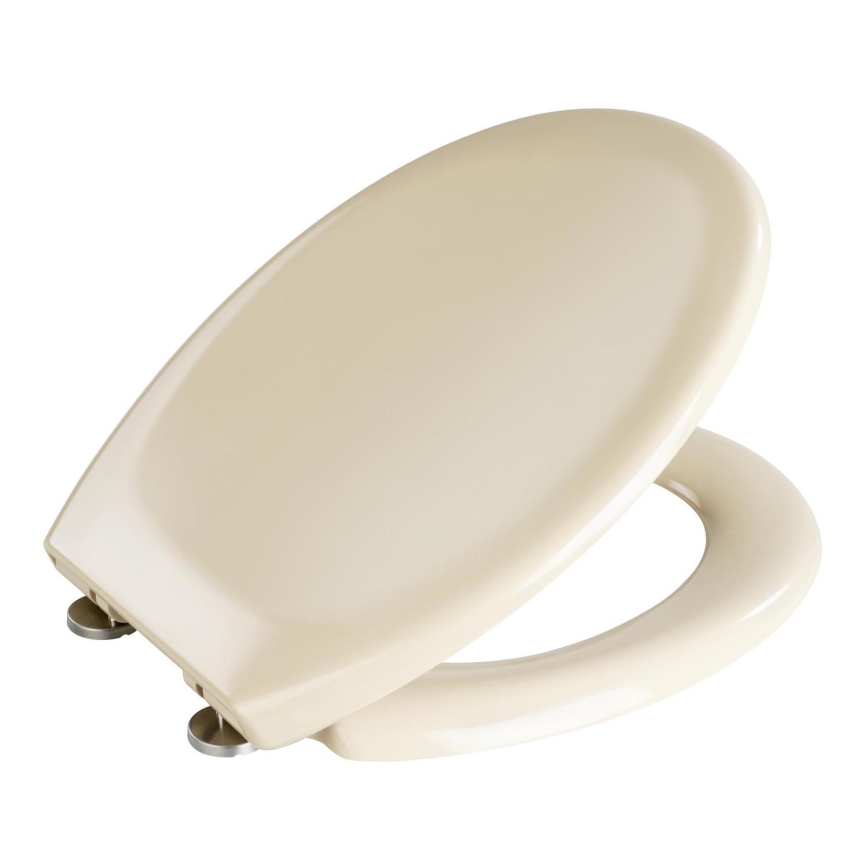 WENKO 18760100-WC-istuin OTTANA 37,5x44,5 cm beige/hopea