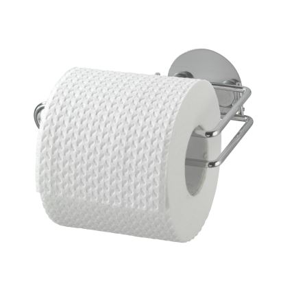 WENKO 18774100-TURBO-LOC RUND teräs WC-paperiteline 14x9 cm kromi