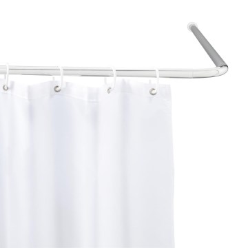 WENKO 19215100 - Tangonpidike UNIVERSAL 2x2 cm kromi/valkoinen