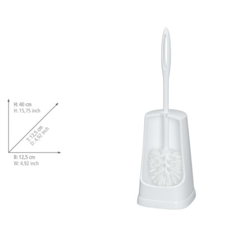 WENKO 19607100 - WC-harja SIMPLE 12,5x40 cm valkoinen