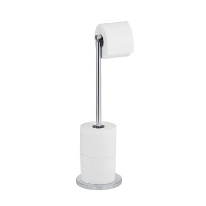 WENKO 19637100 - WC-paperiteline 21x55 cm ruostumaton teräs/hopeanvärinen