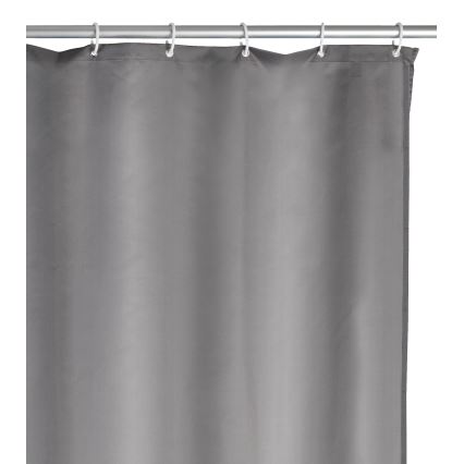 WENKO 20044100 - Suihkiverho 180 x 200 cm harmaa