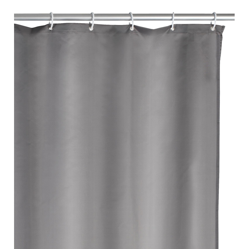 WENKO 20044100 - Suihkiverho 180 x 200 cm harmaa