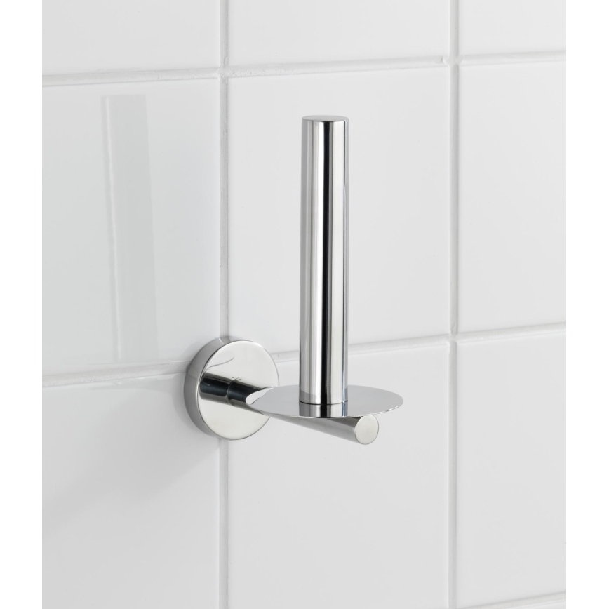 WENKO 20218100 - BOSIO SHINE vessapaperiteline 8x12,5 cm, ruostumaton teräs/hopea