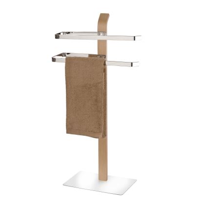 WENKO 20396100 - Pyyheteline SAMONA 40,5x79,5 cm kiiltävä kromi/ruskea