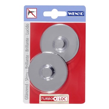 WENKO 20646100-Adapteri CLA+PREM+STYLE AD TL 6x1,4 cm kiiltävä kromi