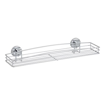 WENKO 20884100-Hylly VACUUM-LOC MILAZZO 51x15,2 cm kiiltävä kromi