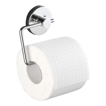 WENKO 20899100 - VACUUM-LOC MILAZZO WC-paperiteline, 13 x 10,5 cm, kiiltävä kromi