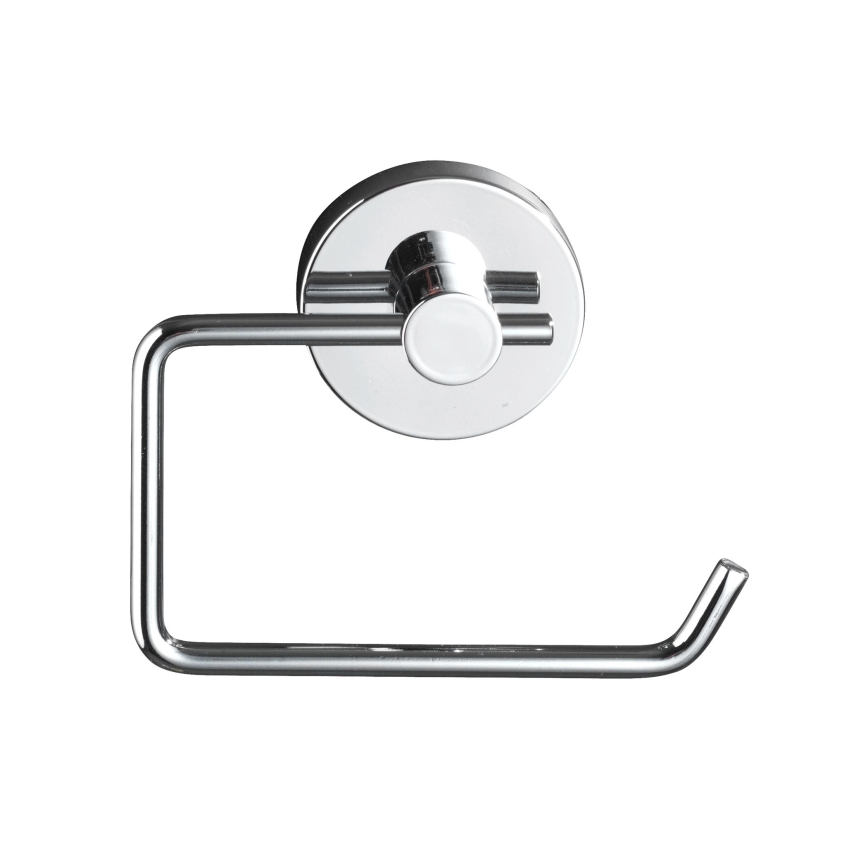 WENKO 20899100 - VACUUM-LOC MILAZZO WC-paperiteline, 13 x 10,5 cm, kiiltävä kromi