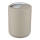 WENKO 21221100 - Roskakori BRASIL 14x21 cm beige/kiiltävä kromi