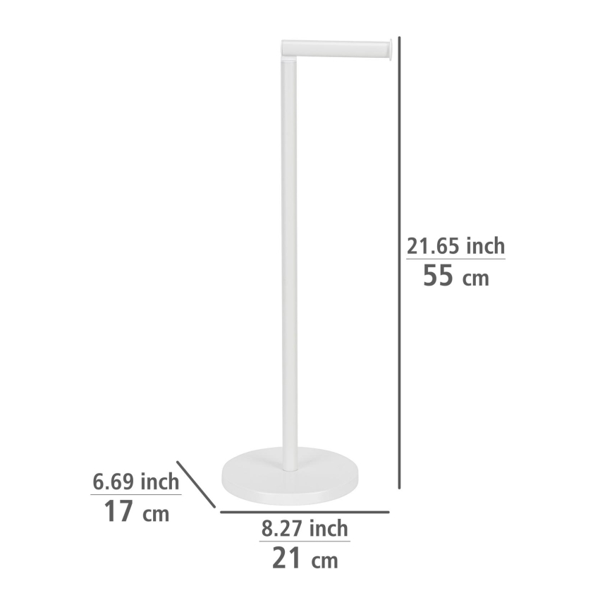 WENKO 21424100 - WC-paperiteline 21x55 cm valkoinen