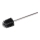 WENKO 21799100 - WC-harja 7,5x35 cm ruostumaton teräs/hopea/musta
