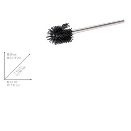 WENKO 21800100 - Vaihtoharja 7,5x35 cm ruostumaton teräs/hopea/musta