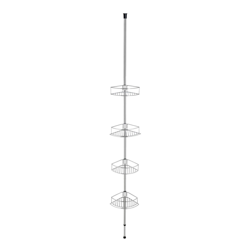 WENKO 21803100-DOLCEDO kulmahylly 31x275 cm ruostumaton teräs/kiiltävä kromi