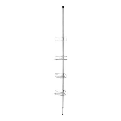 WENKO 21803100-DOLCEDO kulmahylly 31x275 cm ruostumaton teräs/kiiltävä kromi