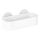 WENKO 21824100-OSIMO muovihylly 27x12 cm valkoinen/läpinäkyvä