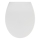 WENKO 21903100-WC-istuin SAMOS 44,5x37,5 cm valkoinen/hopea