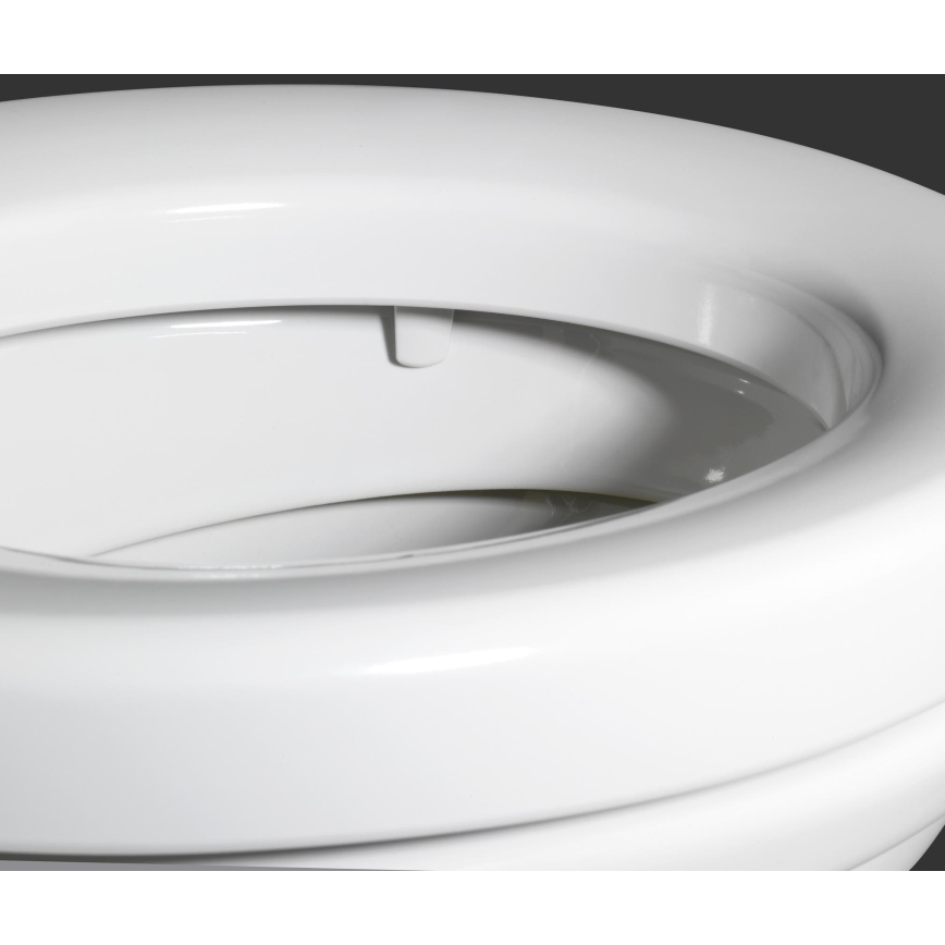 WENKO 21905100-WC-istuinkansi SECURA 37x44 cm valkoinen/harmaa
