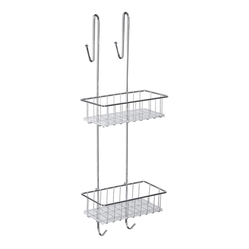 WENKO 22213100 - ALDO-teline 24,5 x 70 cm ruostumaton teräs/hopeanvärinen
