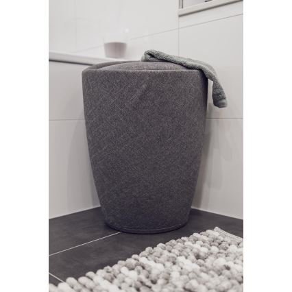 WENKO 22448100 - CANDY-jakkara 36x50,5 cm harmaa/musta