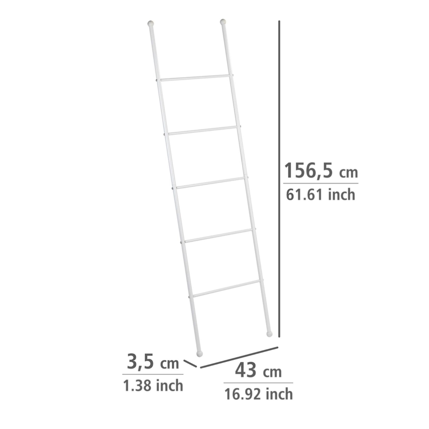 WENKO 22508100 - Pyyheteline VIVA 43x156,5 cm valkoinen