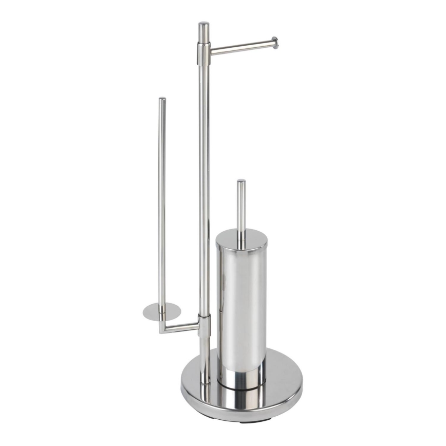 WENKO 22512100 - UNIVERSALO NEO WC-harja 30x73 cm, ruostumaton teräs/hopea