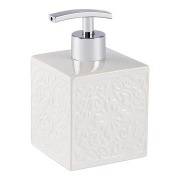 WENKO 22650100 - Saippuapumppu CORDOBA 500 ml valkoinen