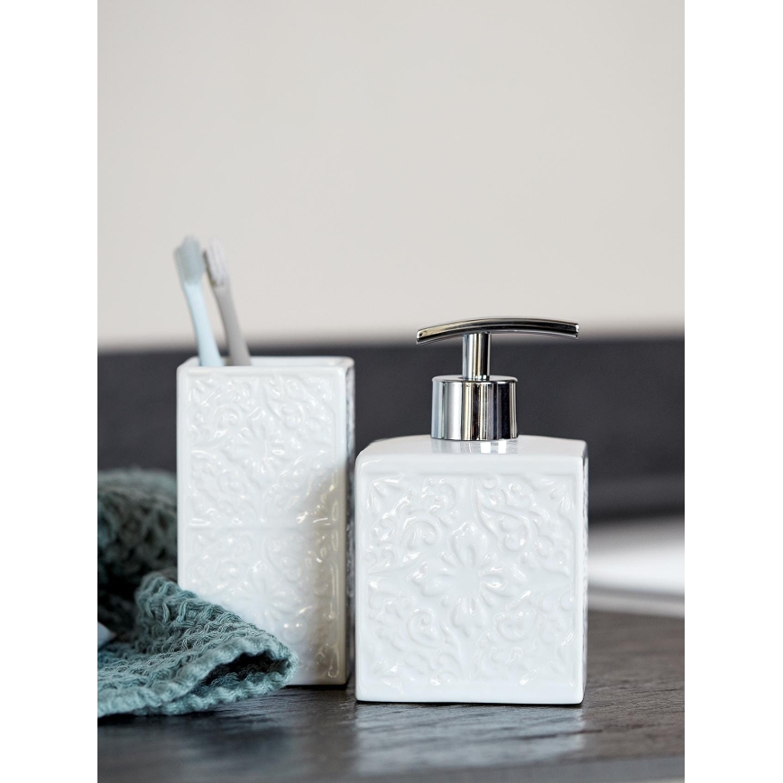 WENKO 22650100 - Saippuapumppu CORDOBA 500 ml valkoinen
