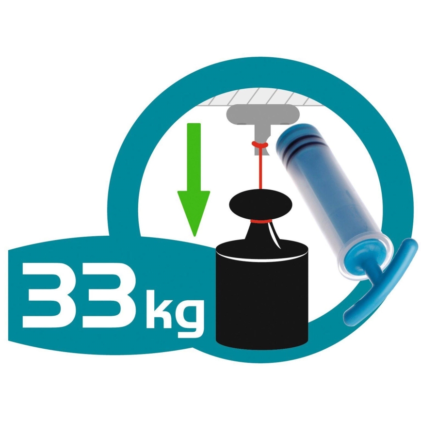 WENKO 22684100-Pyyheteline VACUUM-LOC QUADRO ED 60,5x6 cm hopea/kiiltävä kromi
