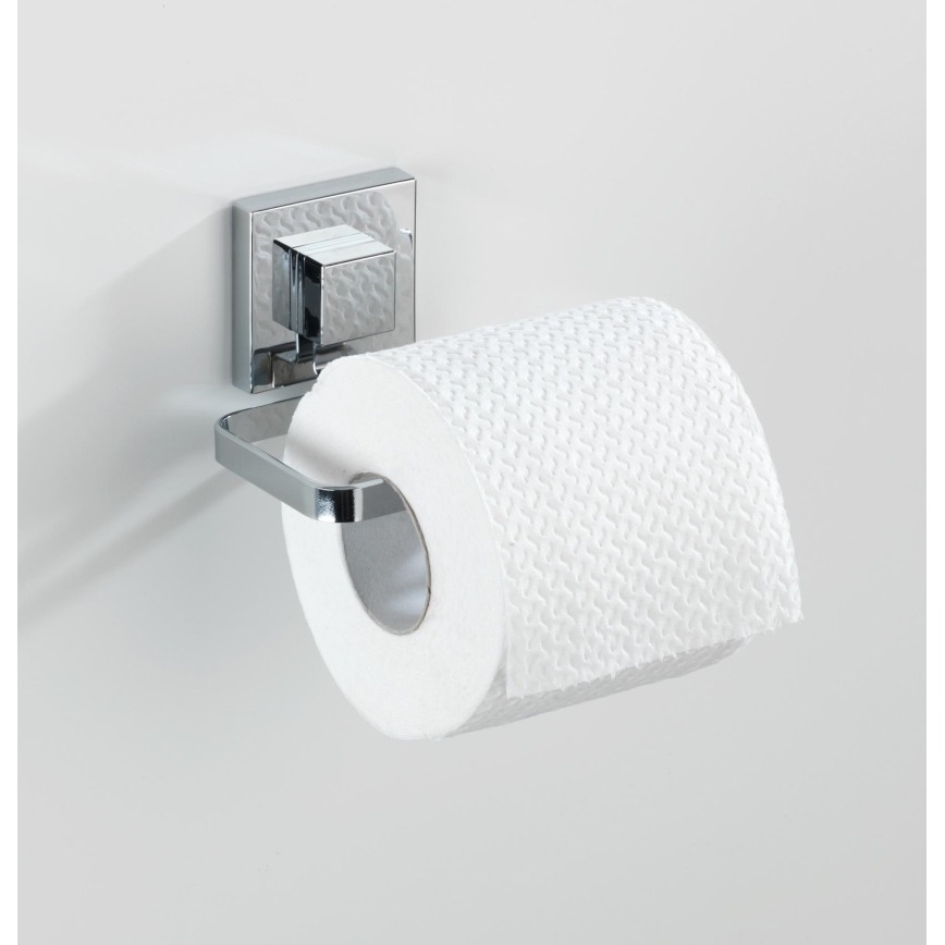 WENKO 22687100-WC-paperiteline VACUUM-LOC QUADRO ED 14x11 cm kiiltävä kromi