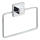 WENKO 22689100-Pyyheteline VACUUM-LOC QUADRO ED 18,5x14 cm hopea/kiiltävä kromi