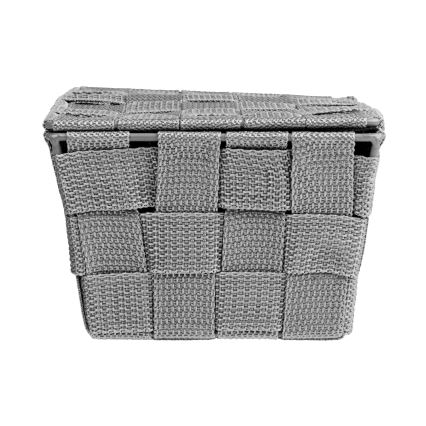 WENKO 22793100 - ADRIA-kori 19 x 14 cm harmaa